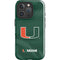 University of Miami Green Jersey iPhone 16 Pro Impact Case